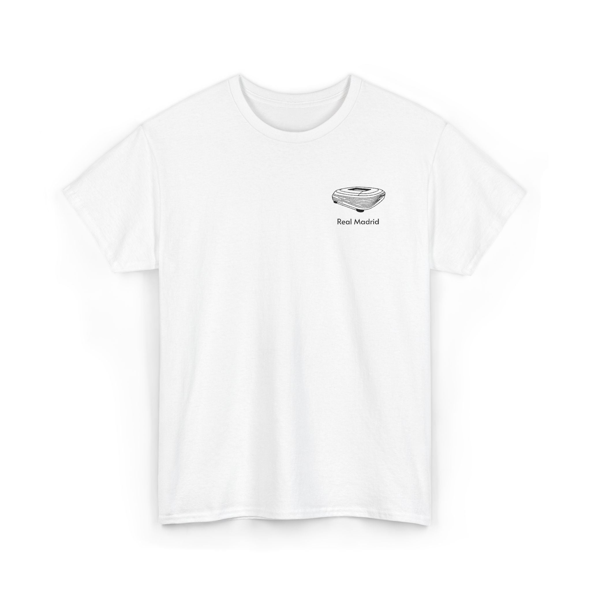 Real Madrid Stadium — FOBOL Cotton T‑Shirt